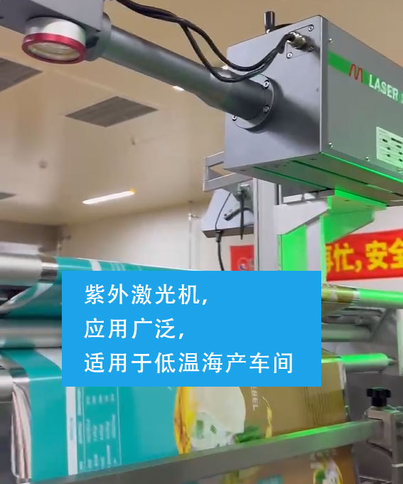 紫外激光機(jī)，適用于低溫海產(chǎn)車間